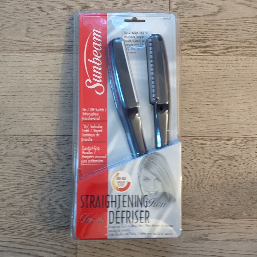 Sunbeam 1.5" Straightening Iron